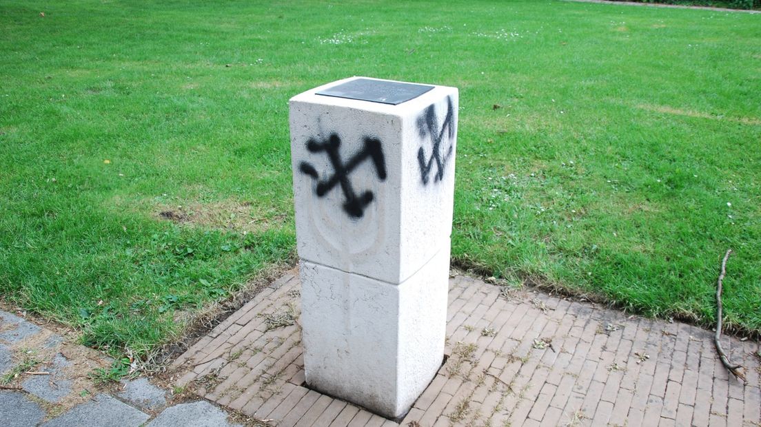 Het Joods monument in Hoogezand