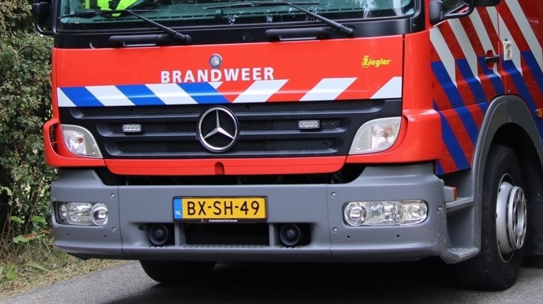 Brand in woning in Arnemuiden