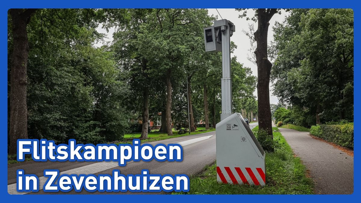 Flexflitspaal in Zevenhuizen flitst heel wat af