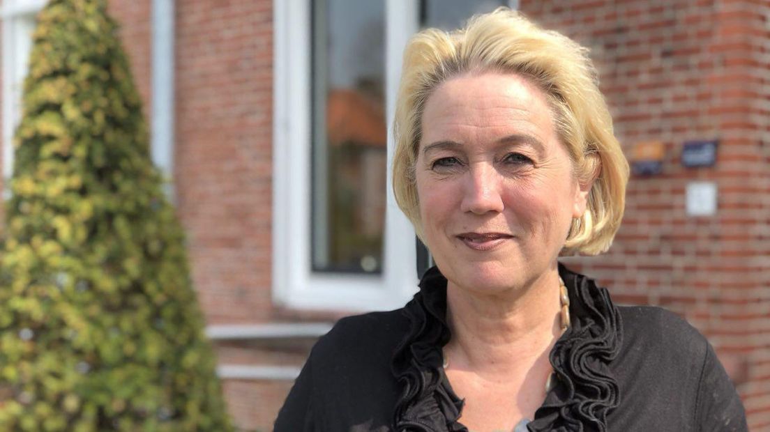 Wethouder Annalies Usmany-Dallinga van Gemeentebelangen in Appingedam