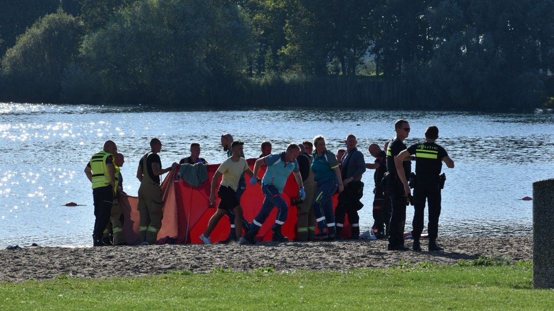 De reddingsactie was tevergeefs.