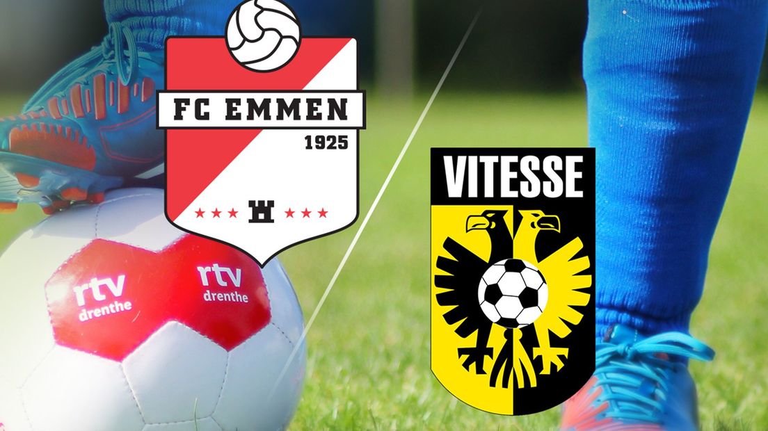 Volg FC Emmen - Vitesse van minuut tot minuut