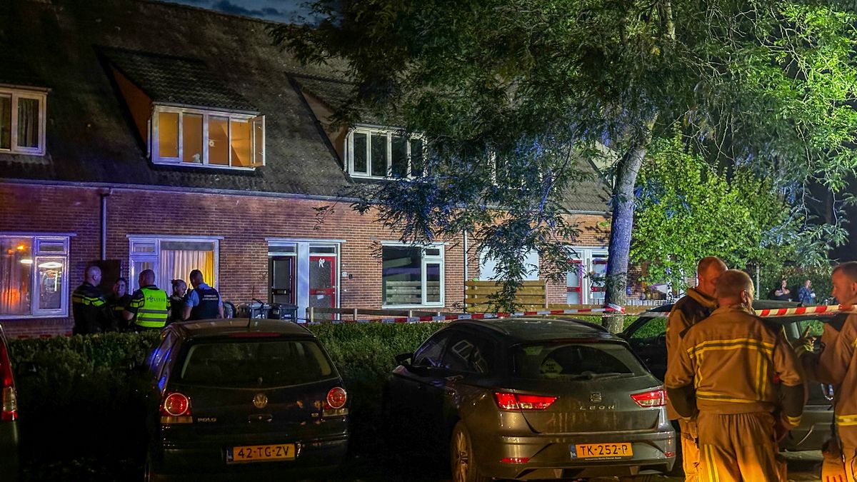 Woningbrand in Emmer-Compascuum