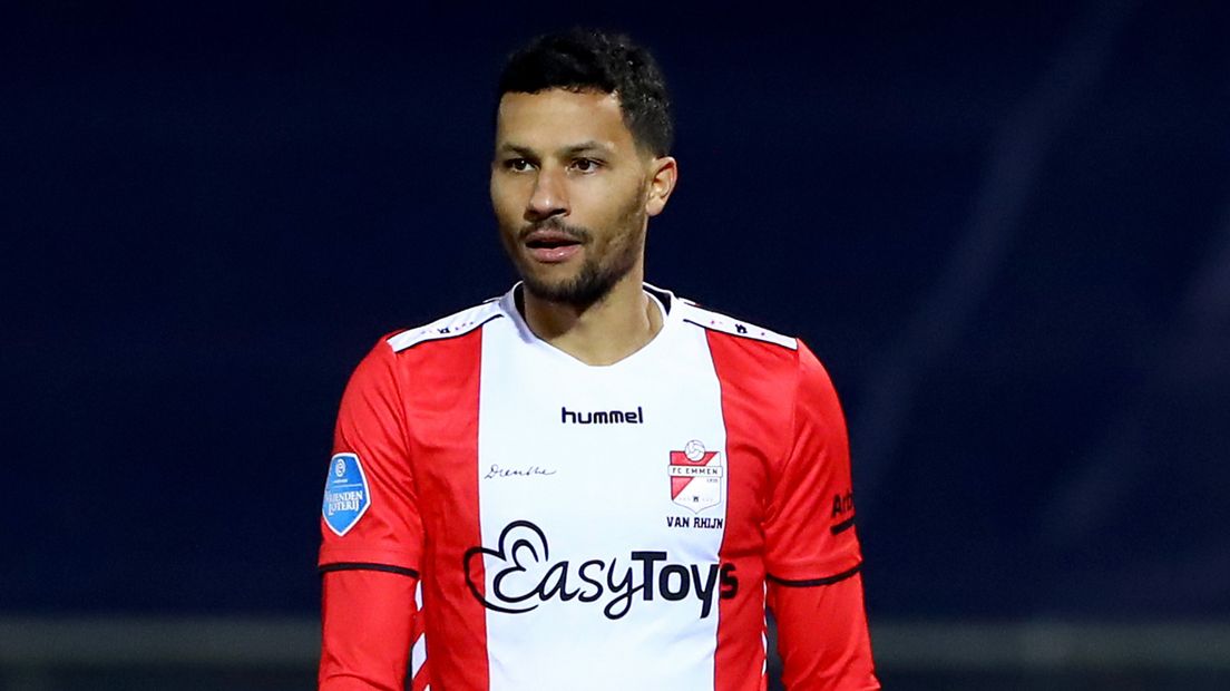 Ricardo van Rhijn als speler van FC Emmen