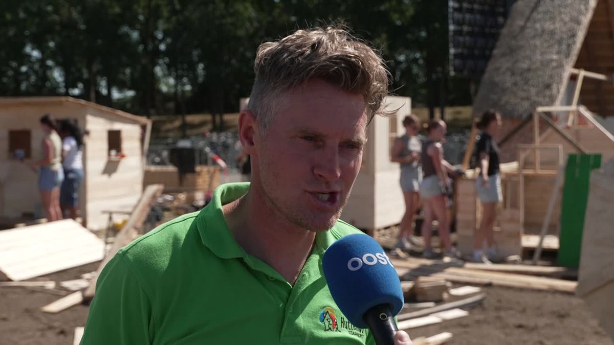 Een sfeerimpressie van Huttendorp in Staphorst.