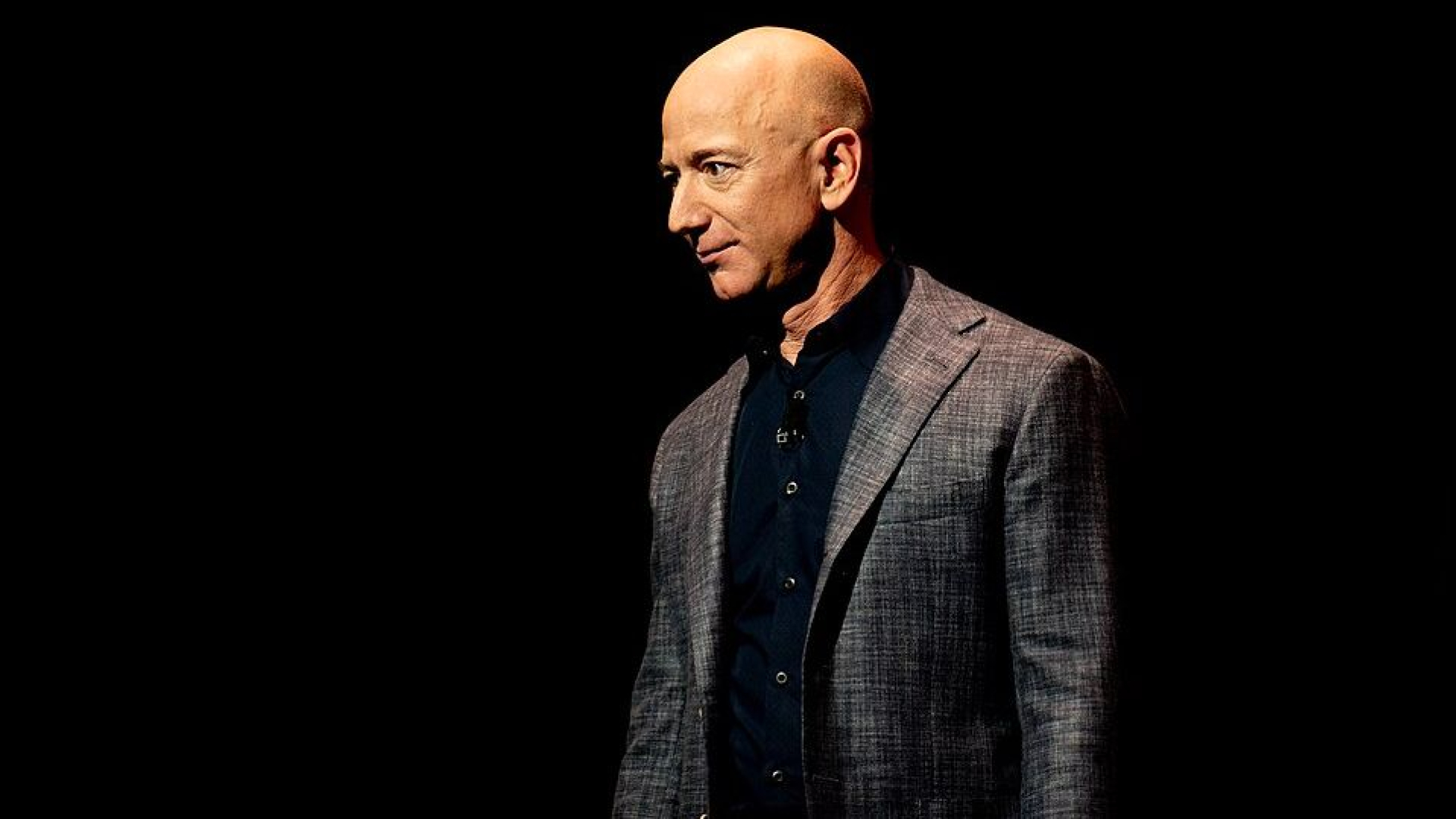 Jeff Bezos tijdens een evenement in Washington DC in 2019.