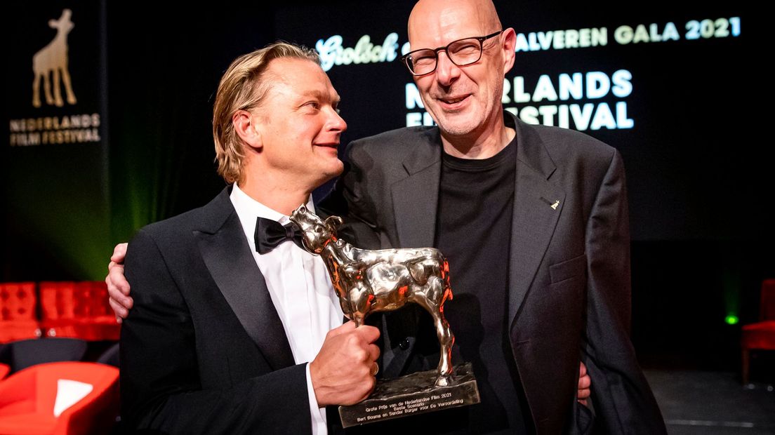 Sander Burger en Bert Bouma vielen in de prijzen met hun film De Veroordeling.