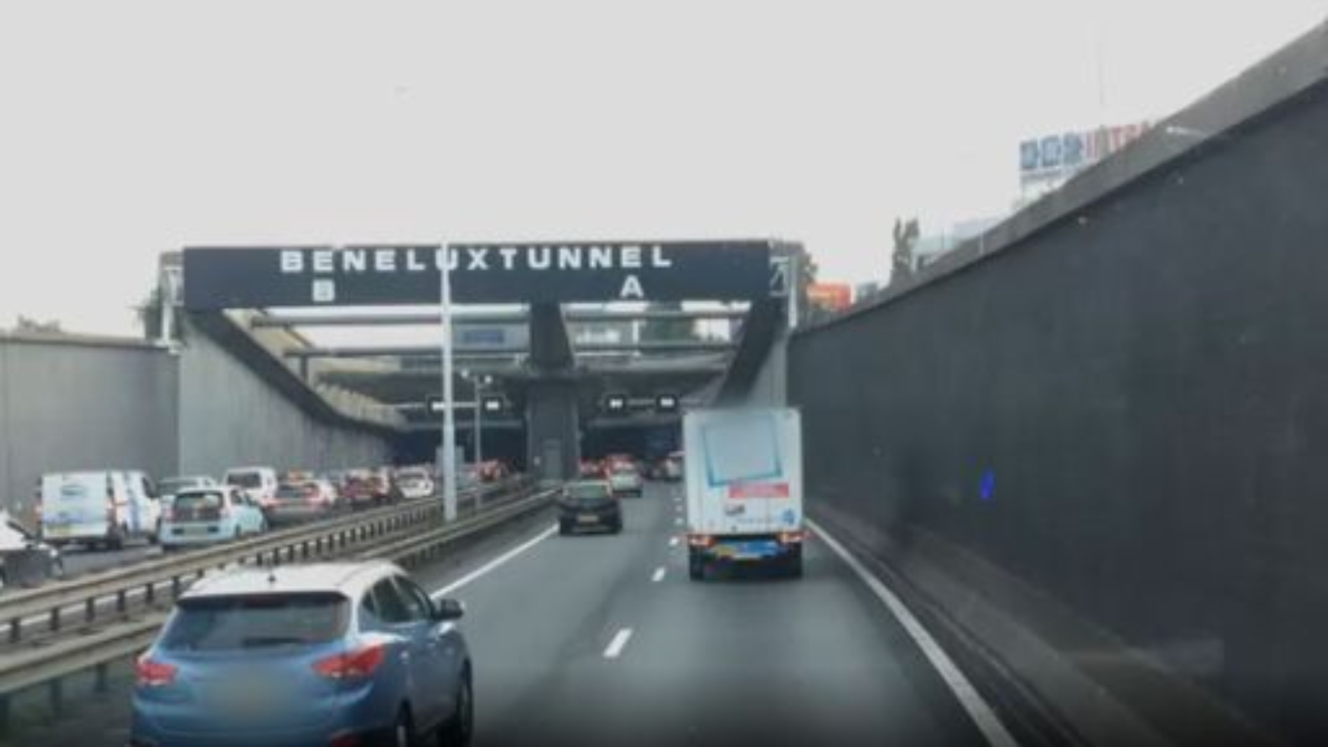 De hele week is er onderhoud aan de Beneluxtunnel (A4).
