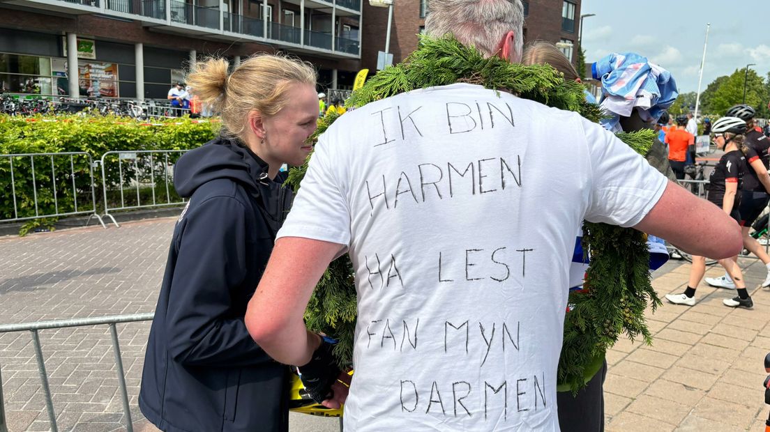Het shirt van Harmen