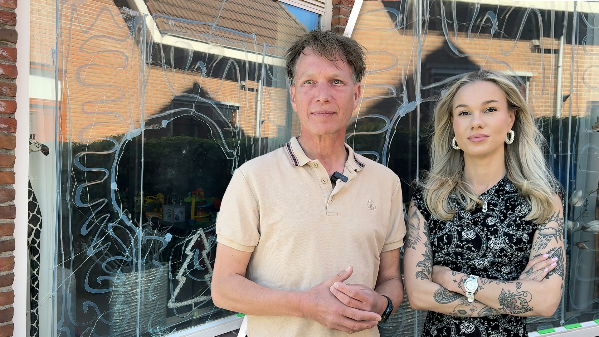 TikTok-koppel krijgt steen door de ruit: 'Misschien het leeftijdsverschil?'