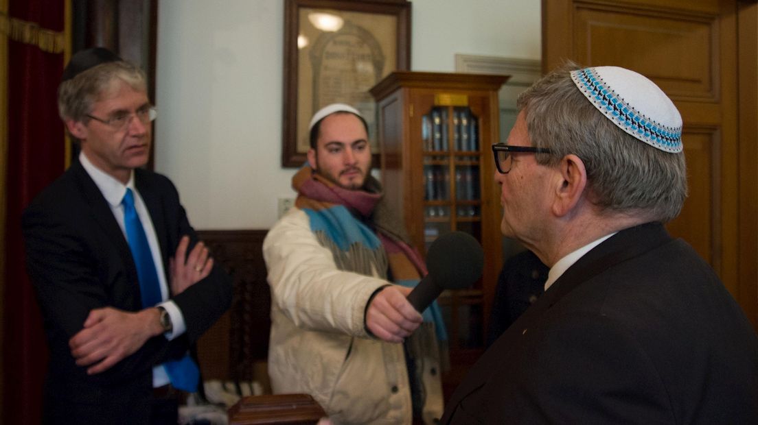 ChristenUnie op bezoek bij synagoge Zwolle