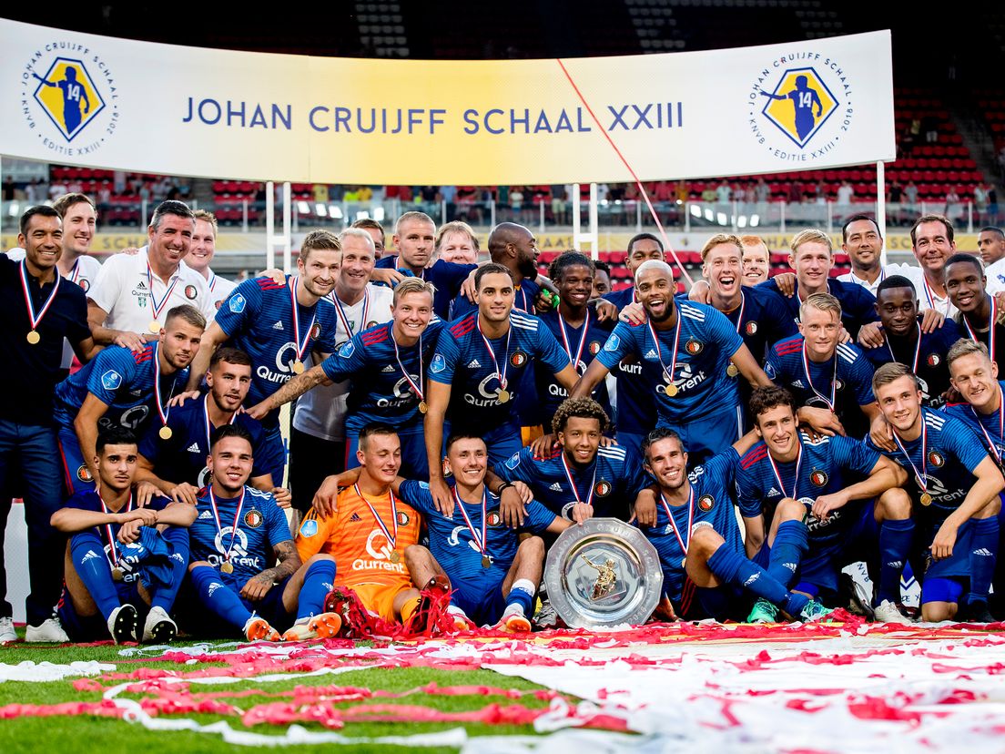 Feyenoord won afgelopen jaar op de openingsdag de Johan Cruijff Schaal.