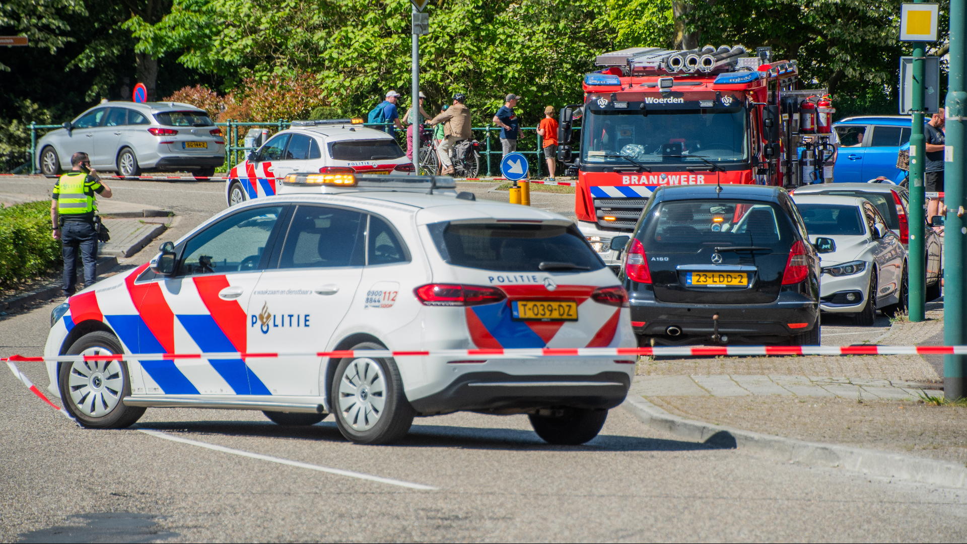Brand bij café Woerden | Ongeluk in De Meern.