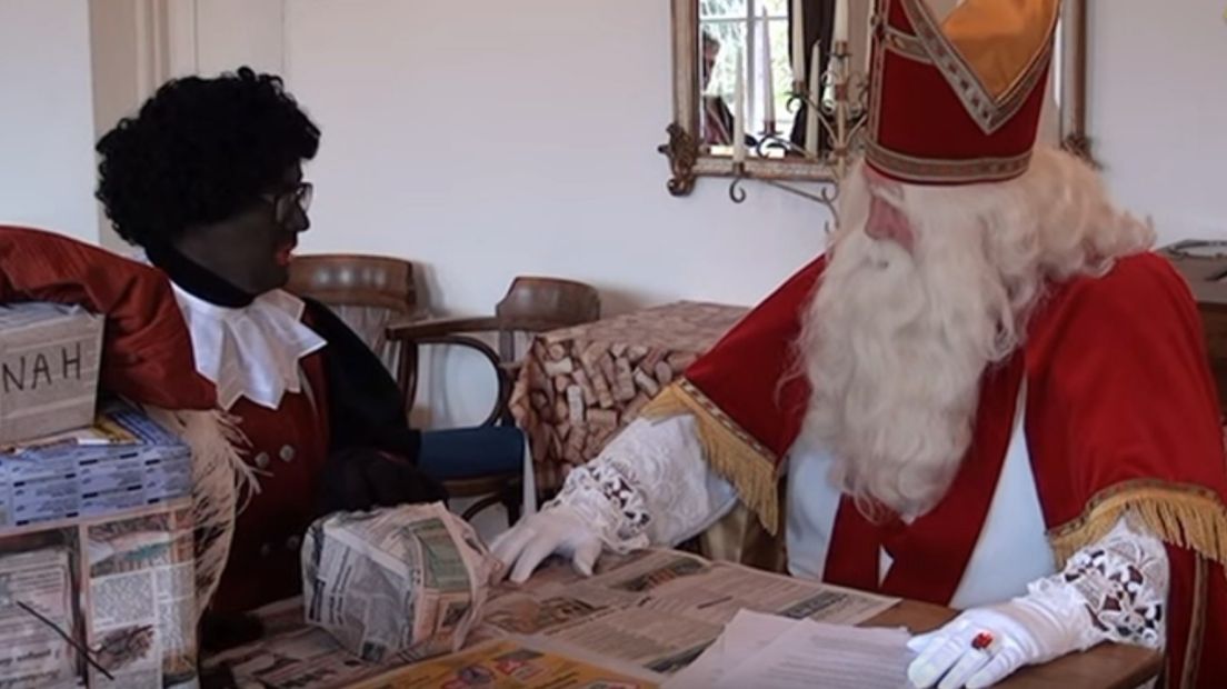 Still uit de eerste aflevering van het Sinterklaasjournaal