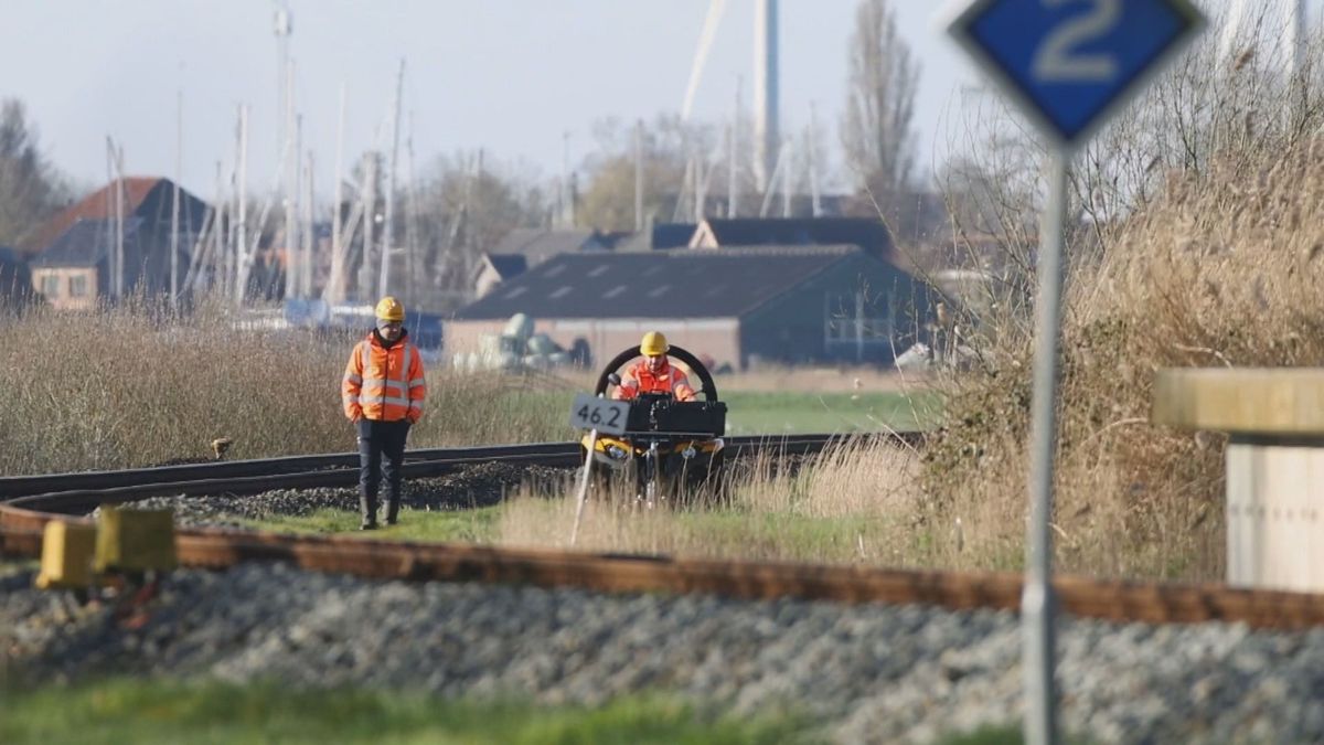 Dicht spoor voor Warns weer een tegenvaller: 