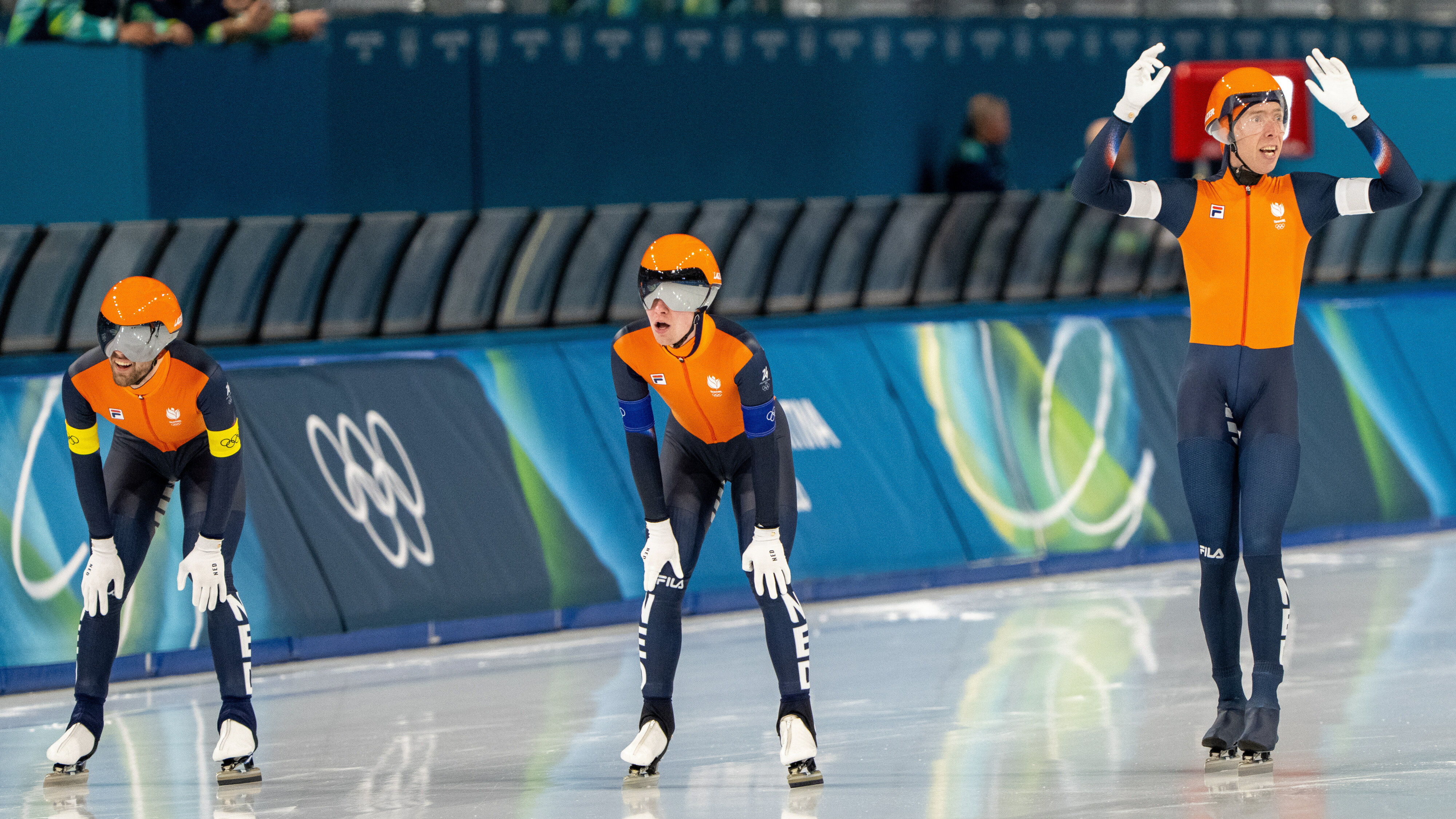 Rintje Ritsma kan nog niet blij zijn met zilver: 