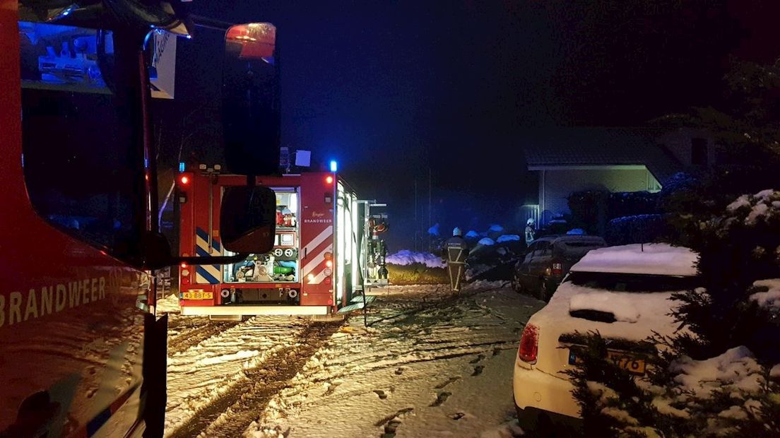 Woningbrand in Enschede