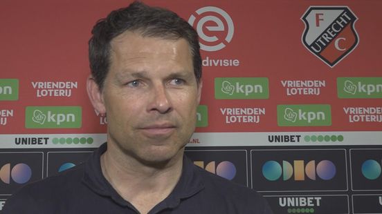 Jeroen Rijsdijk na FC Utrecht-Sparta (1-0): 'We hebben gegabberd en gehakt in de kleedkamer'