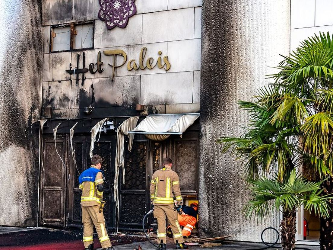 De explosie was bij het Paleis in Schiedam.