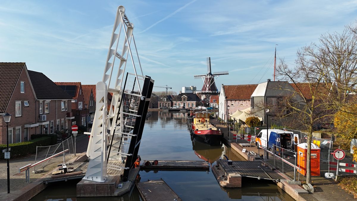 Bijna einde aan twee jaar omfietsen en omlopen: nieuwe Boazbrug bijna klaar