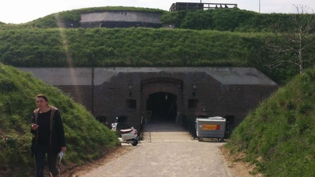 Fort Pannerden bij Doornenburg.