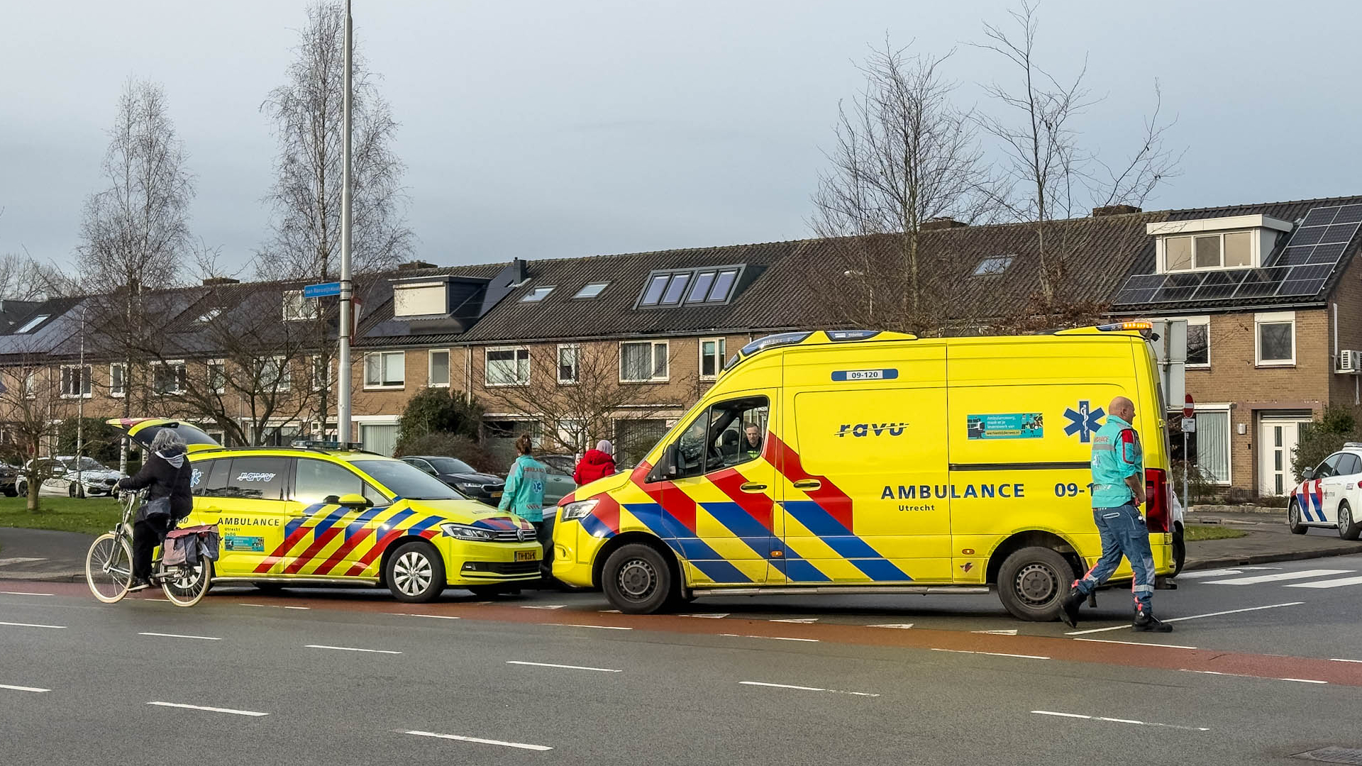 Fietser gewond na botsing met auto in Amersfoort