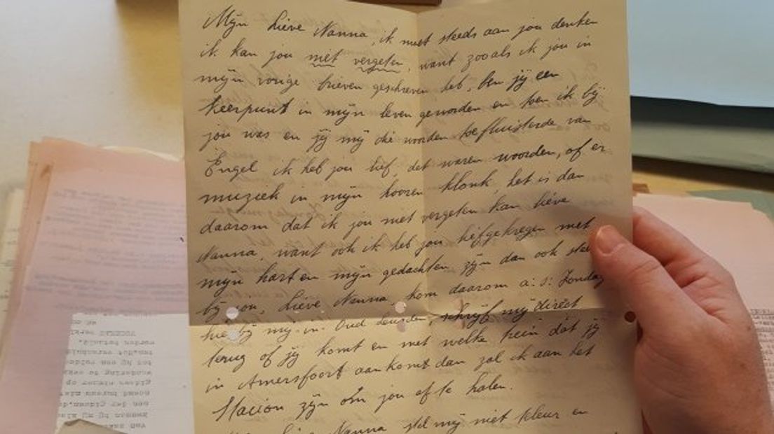 De brief van de SS'er Engel Schuurs aan Leidse Nanna