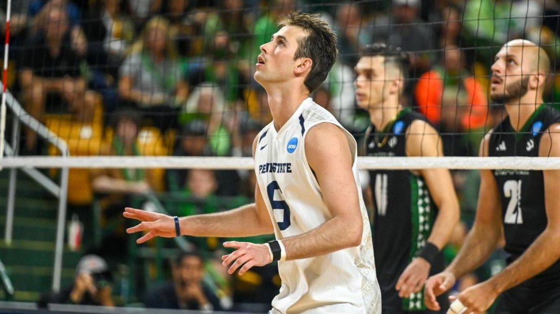 Cole Bogner in actie namens Pennsylvania State University