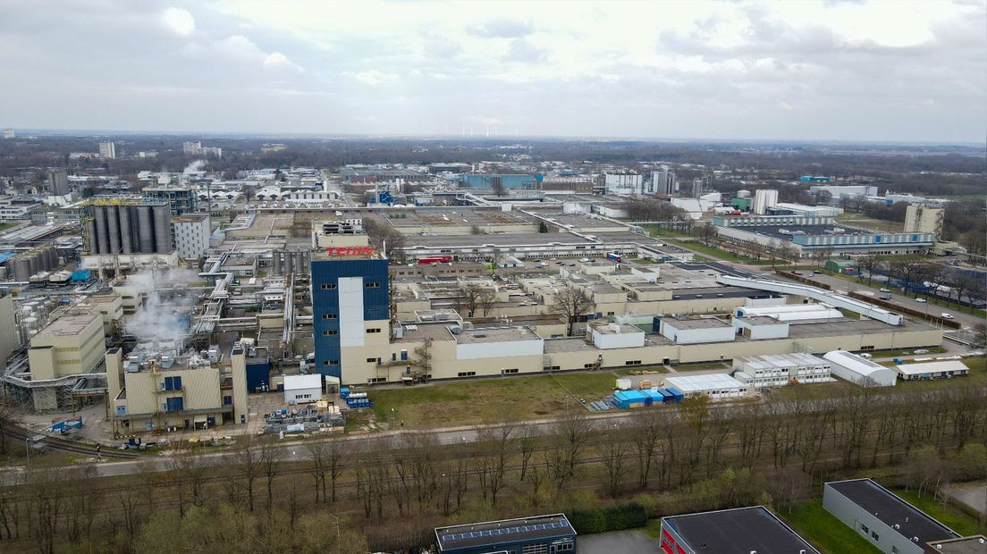De fabriek van Teijin Aramid in Emmen