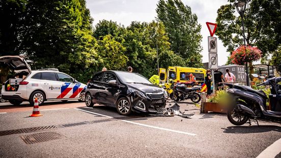 Motorrijder gewond bij botsing in Velp