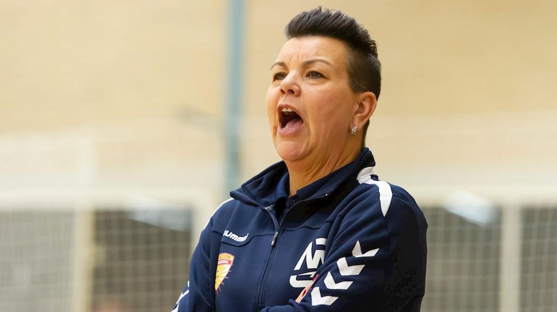 Coach Monique Tijsterman van Dalfsen