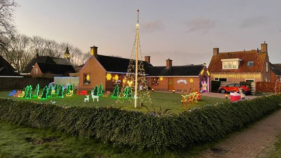 Het mooiste kersthuis van Groningen #10: bij Bill en Francien in Adorp