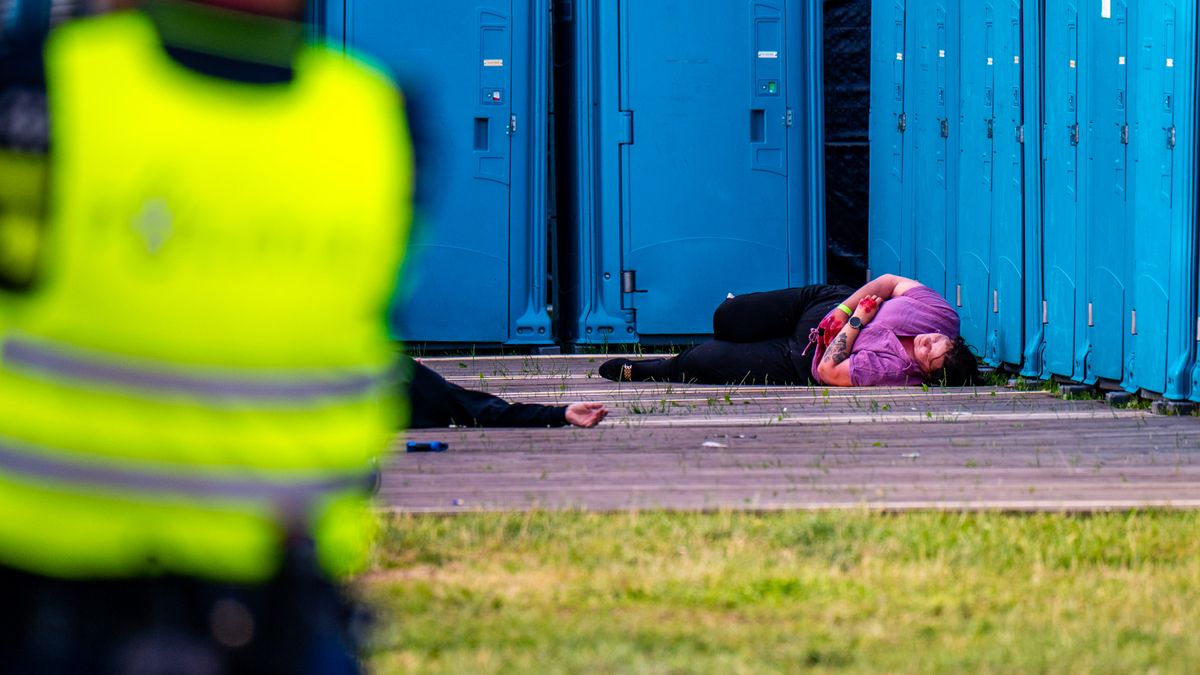 Drie schutters die op festivalterrein losgaan tijdens oefening
