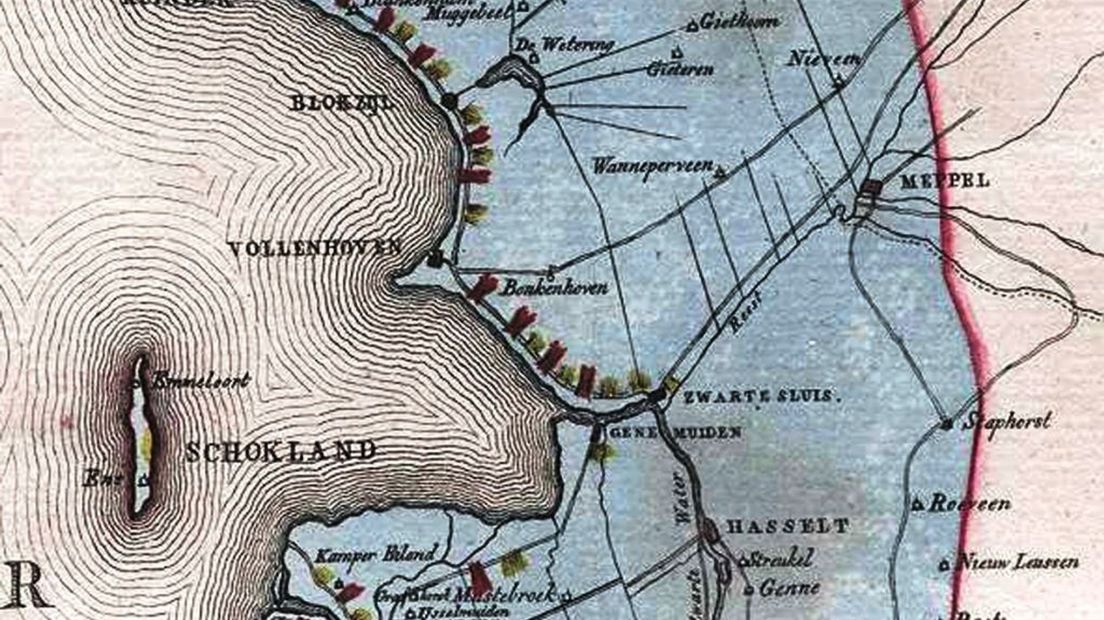 Watersnood trof Overijssel op 5 februari 1825: