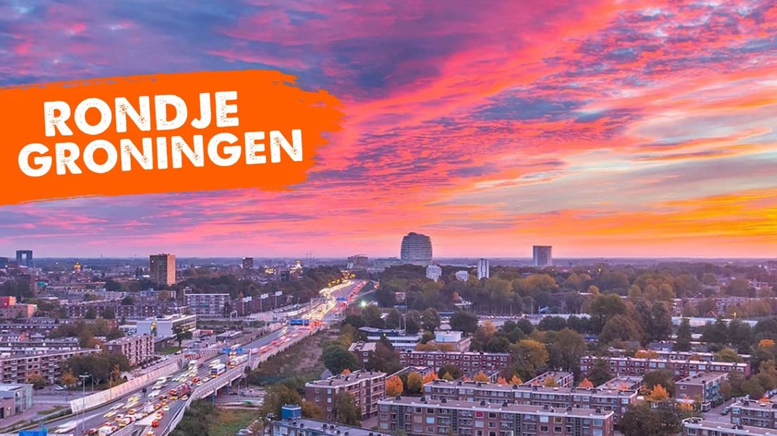 Schitterende oranje-roze luchten deze dagen