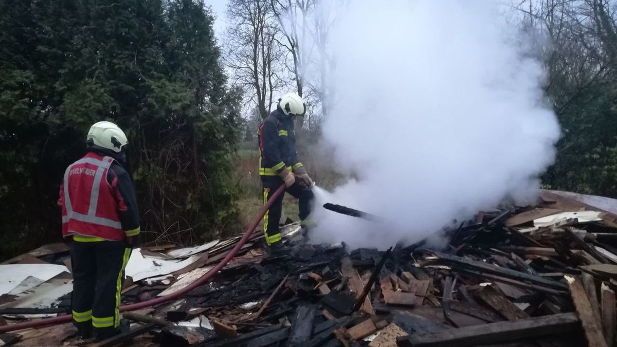 Wéer brand op camping Anloo