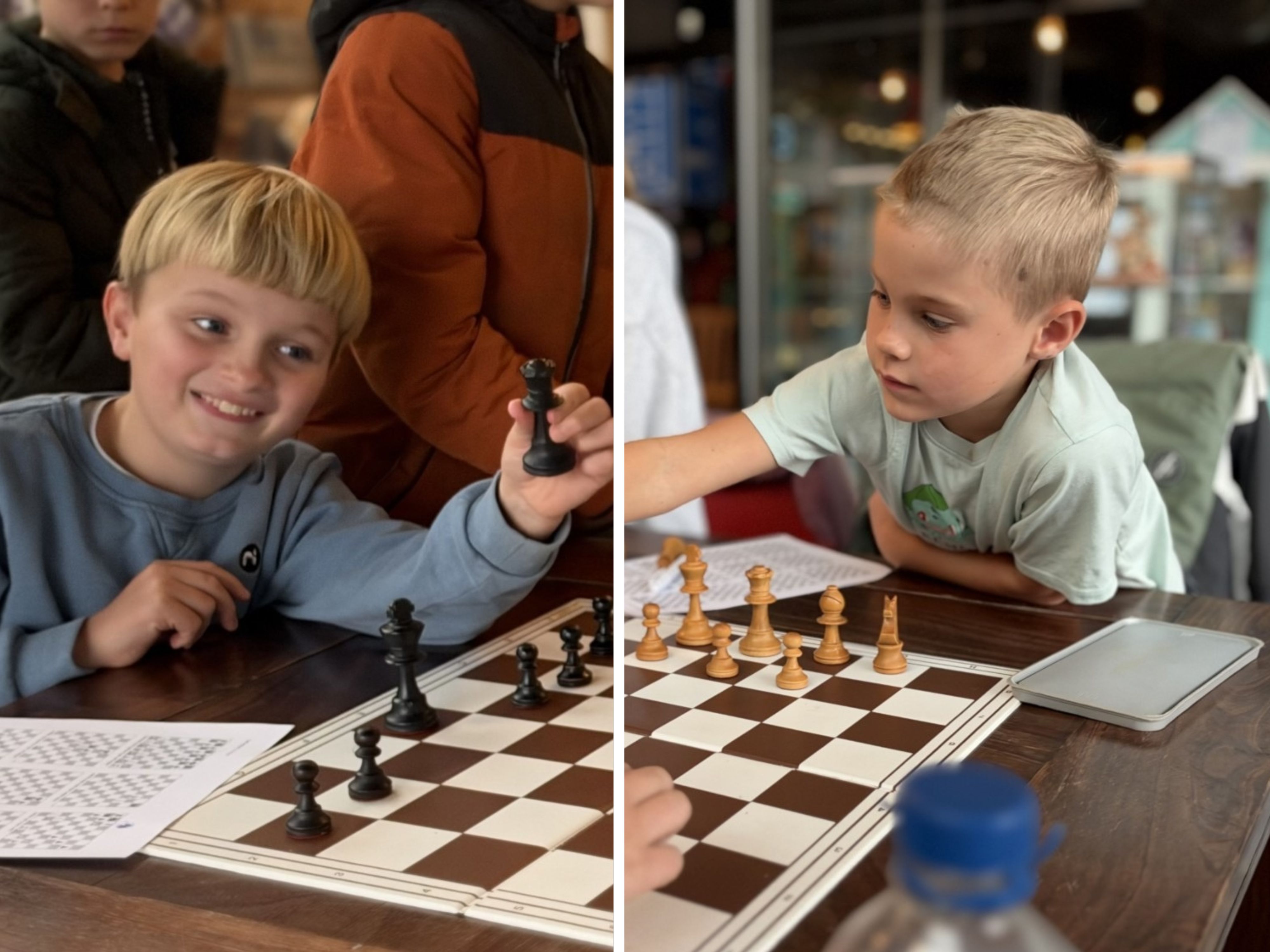 Mees (6) en Rodrigo (9) dromen van schaaksucces: 'Ik wil bekers winnen'