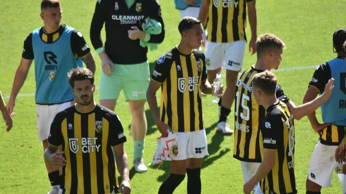 De spelers van Vitesse