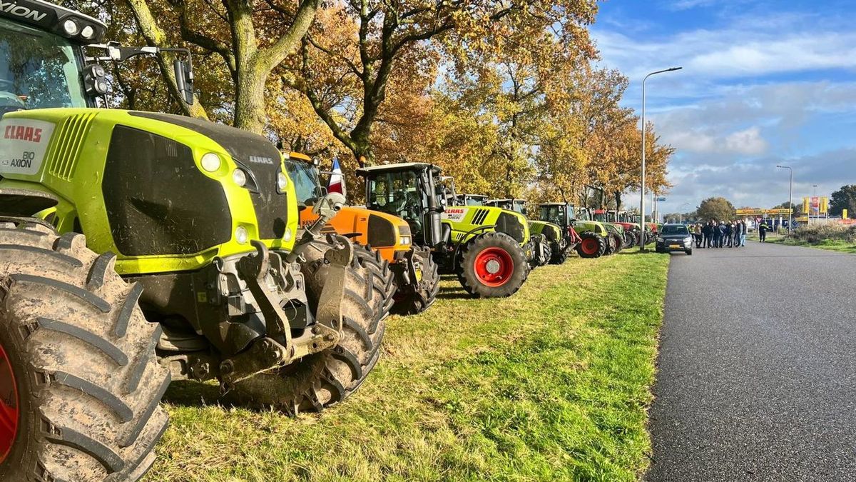 Drentse boeren aangesloten bij protesterende Overijsselse collega's