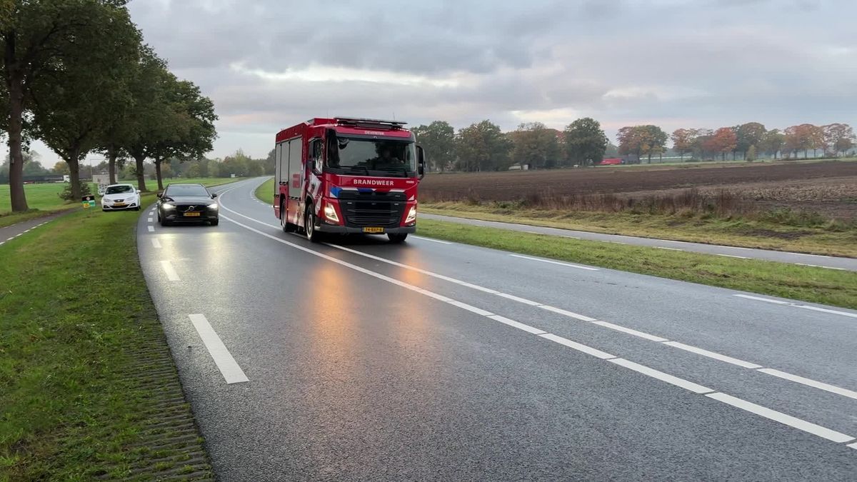 Gewonden bij ernstig ongeluk in Wesepe.