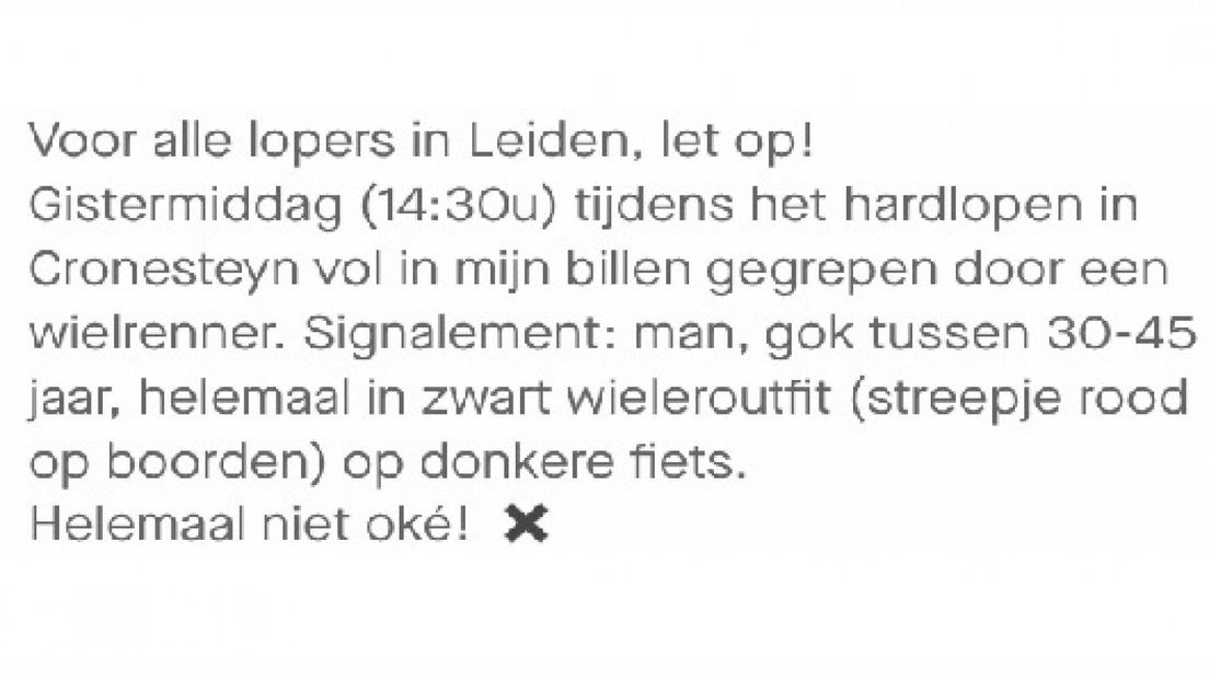 Gedeeld bericht op Strava