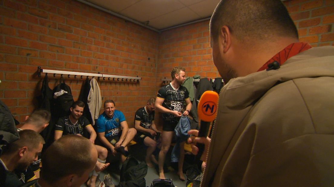 De kleedkamer van VV Westerkwartier