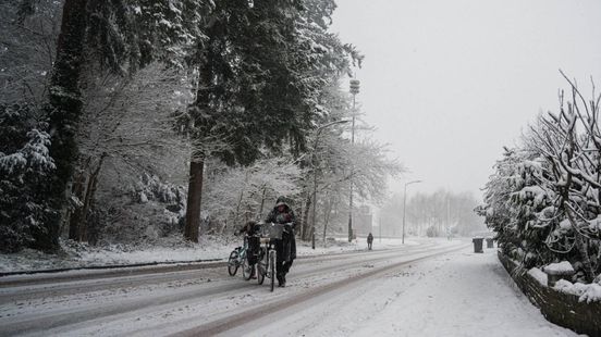 Sneeuw gaat mogelijk over in ijzel