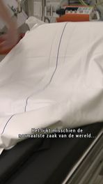 Minder lakens bij Isala