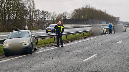 Automobilist gewond na botsing