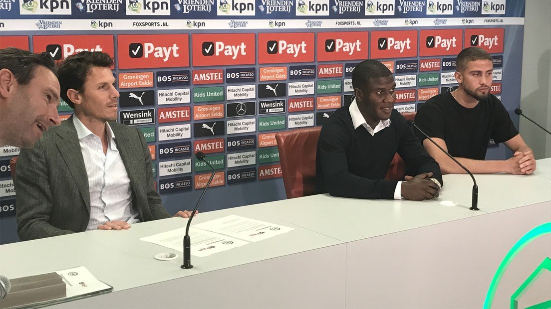 Azor Matusiwa en Ramon Lundqvist worden gepresenteerd