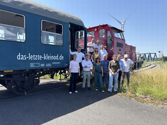 Locatietheater-spektakel bij opening treinverbinding Coevorden - Bad Bentheim