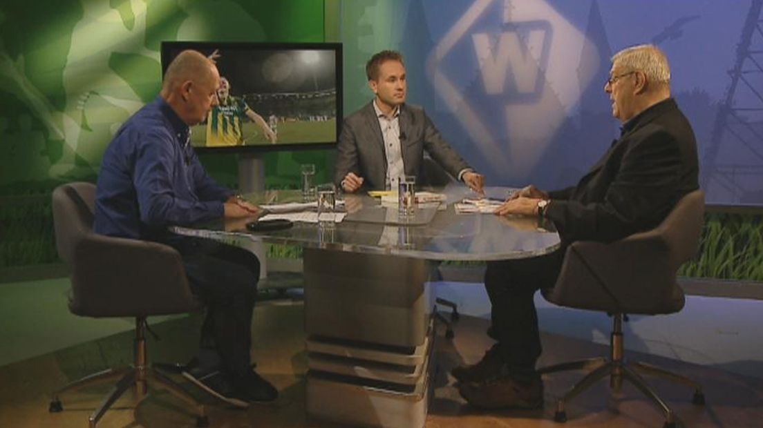 René Pas en Joop Niezen te gast in TV West Sport
