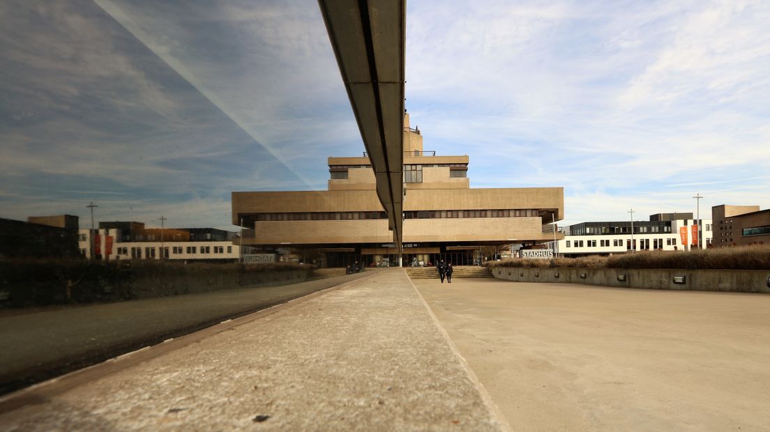 Een foto van het gemeentehuis