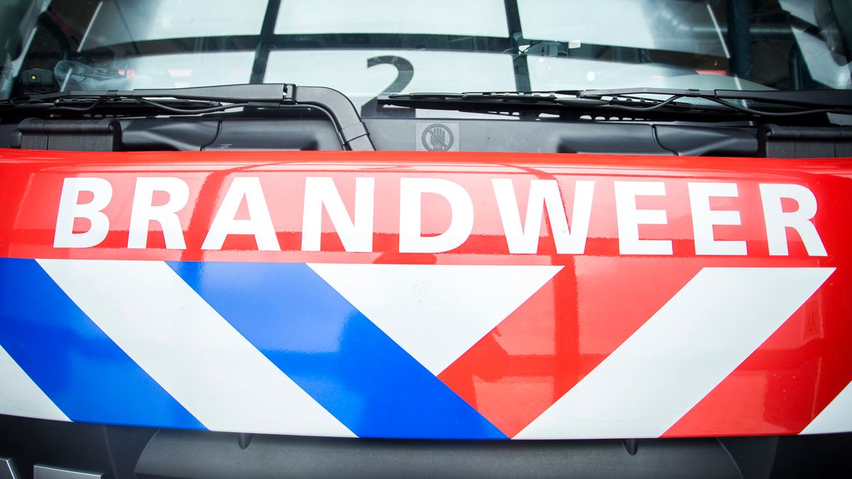 Brand naast Wellantcollege in Ottoland
